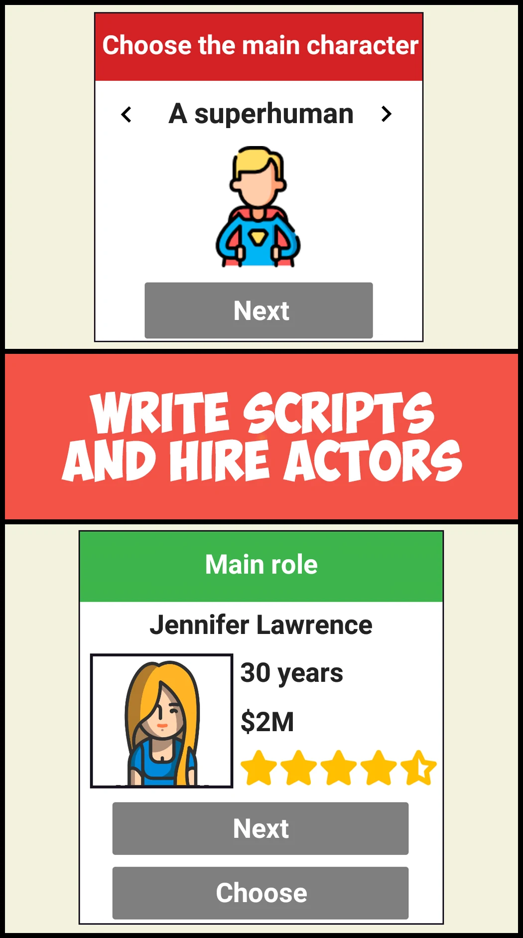 Movie Director Simulator screenshot